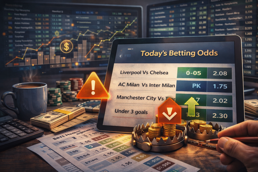 Kèo cược bóng đá hôm nay