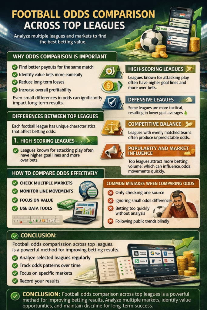 Football Odds Comparison Across Top Leagues
